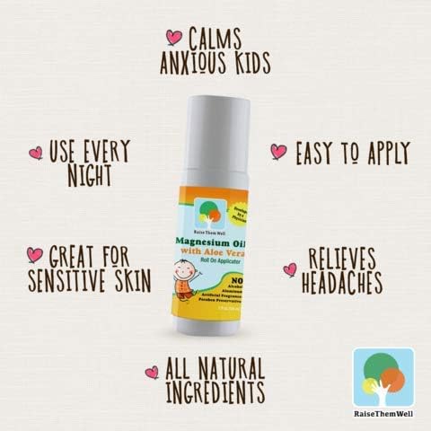 Kid Safe Magnesium Oil Roller + Roman Chamomile & Lavender
