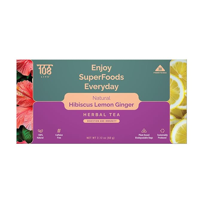 Hibiscus Lemon Ginger Tea