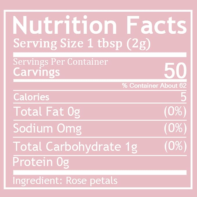 Dried Rose Petals(3.53oz/100g)