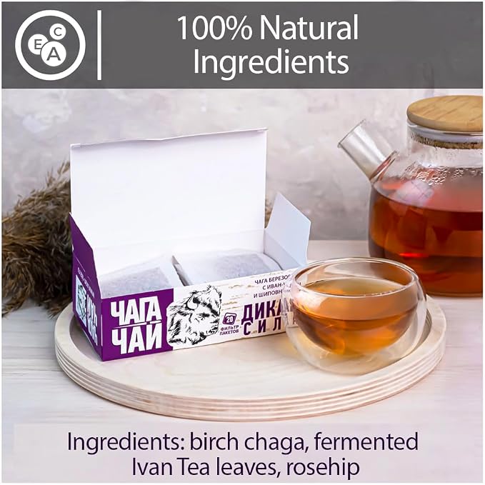 Chaga, Fireweeds & Rosehip