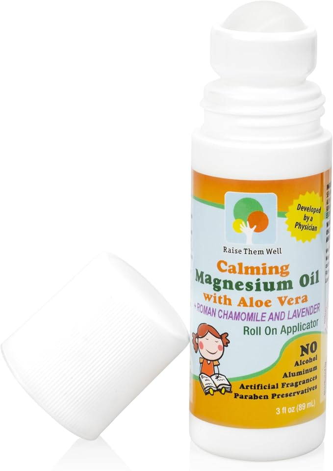 Kid Safe Magnesium Oil Roller + Roman Chamomile & Lavender