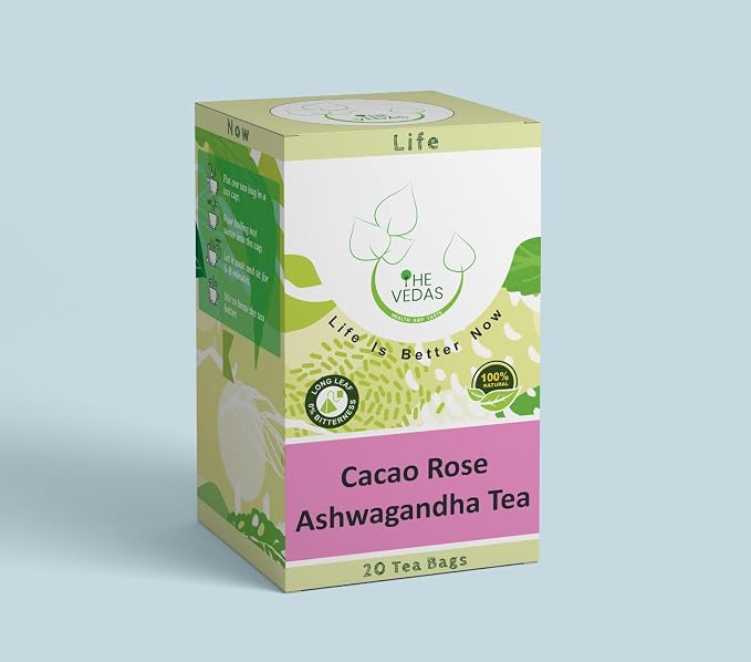 Cacao Rose Ashwagandha Tea