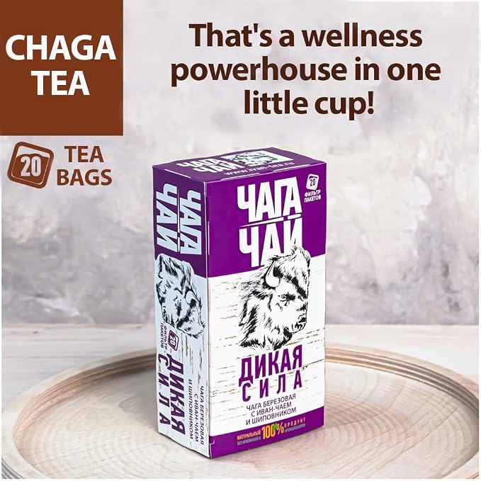 Chaga, Fireweeds & Rosehip