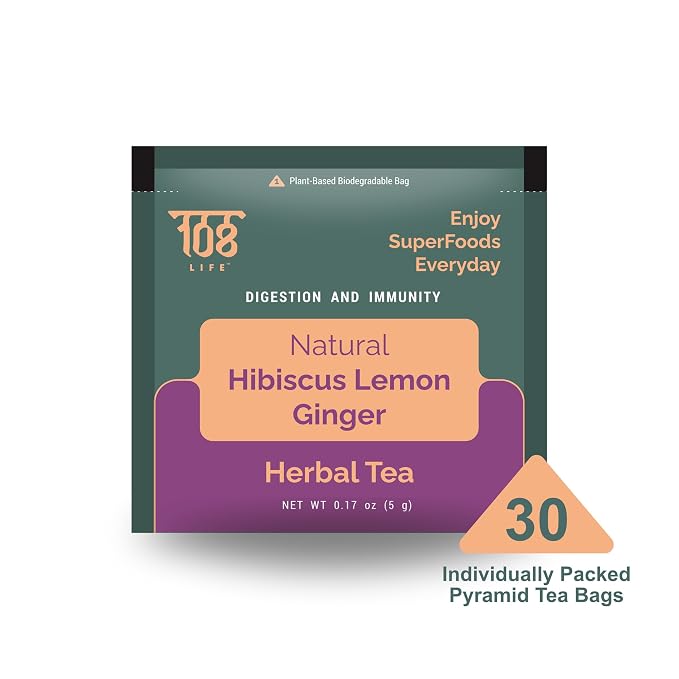 Hibiscus Lemon Ginger Tea