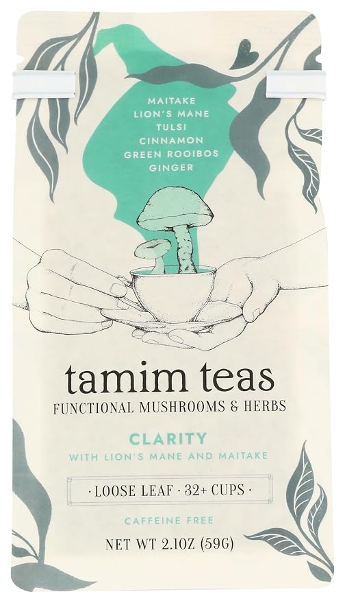 Clarity | Maitake and Lion's Mane Mushroom Tea