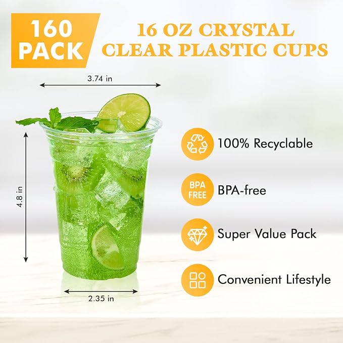16 OZ Clear