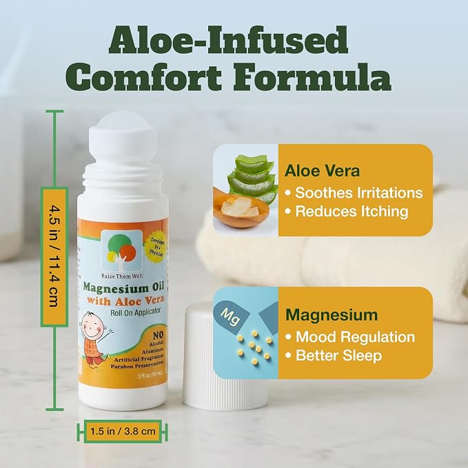 Kid Safe Magnesium Oil Roller