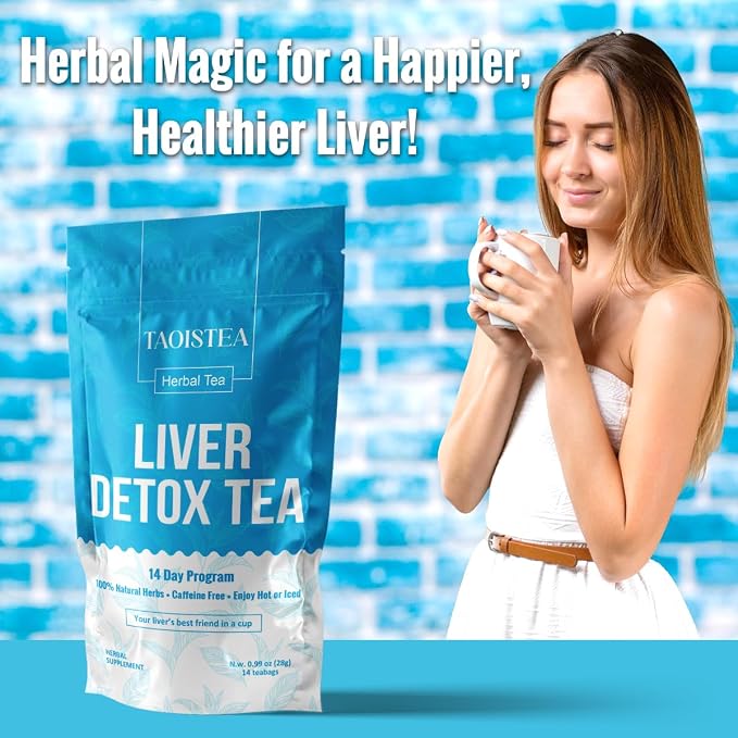 1 Colon Cleanse Tea & 1 Liver Detox Tea