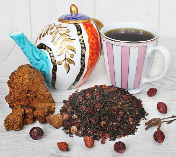 Chaga, Fireweeds & Rosehip