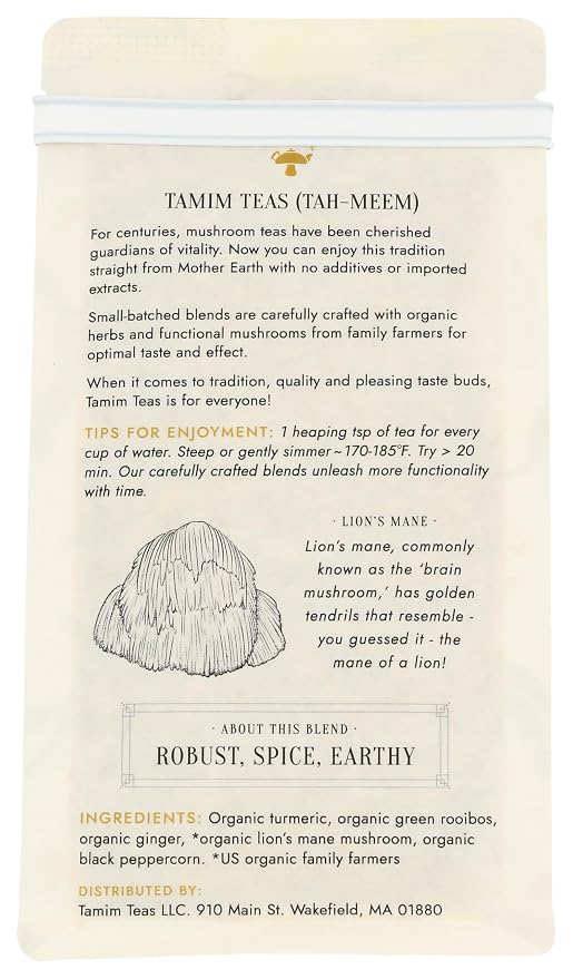 Lion's Spice | Lion's Mane and Turmeric