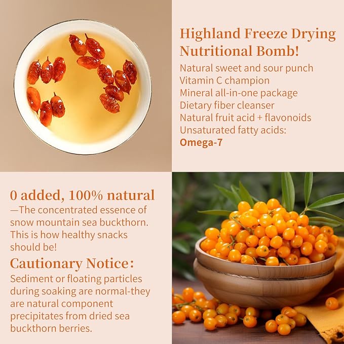 Dried Sea Buckthorn Berries