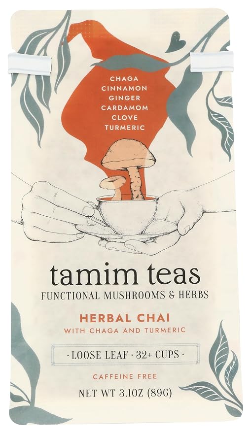 Chaga Chai | Herbal Chai Tea with Chaga Mushroom & Turmeric