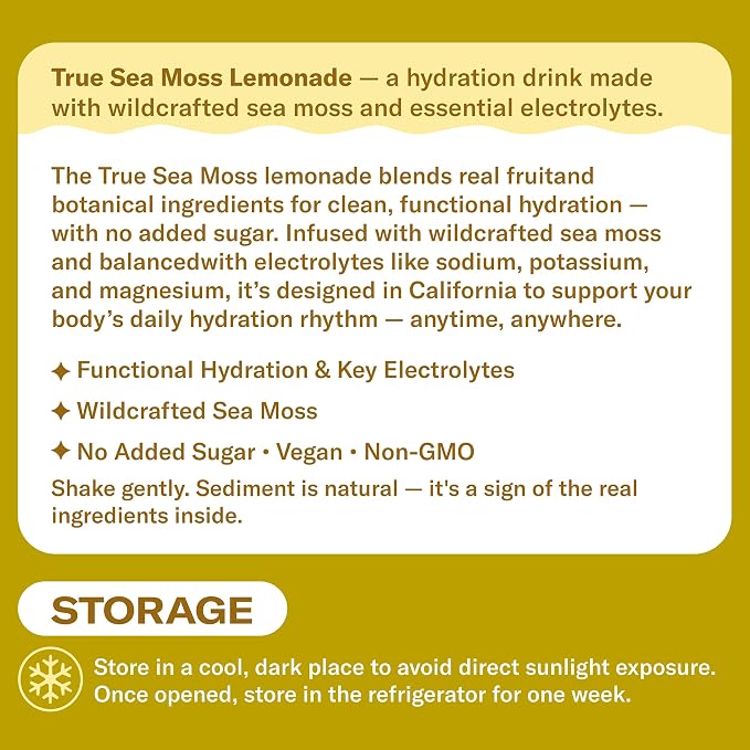 Lemon Ginger Lemongrass & Electrolyte