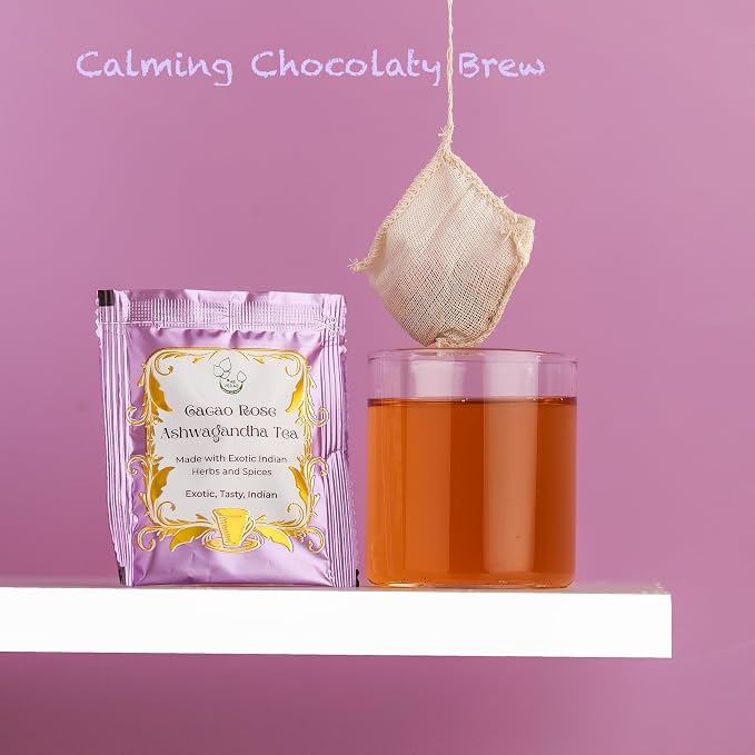 Cacao Rose Ashwagandha Tea