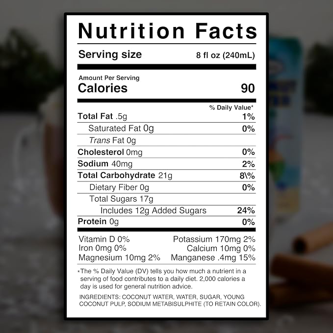 Coconut Water with Pulp (2 Pack)