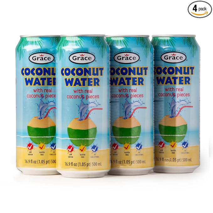 Coconut Water with Pulp (4 Pack)