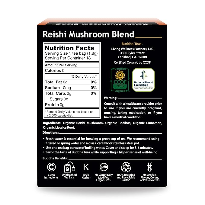Reishi Mushroom BlendTea