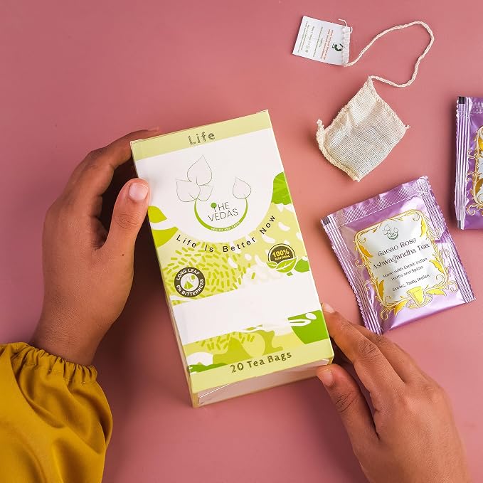 Cacao Rose Ashwagandha Tea