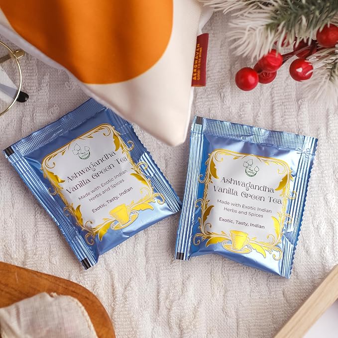 Ashwagandha Vanilla Green Tea